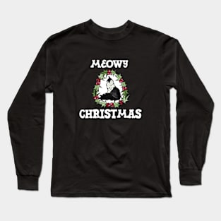 Meowy Christmas Long Sleeve T-Shirt